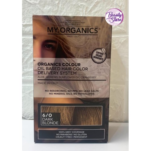 My.Organics 天然染髮 6/0 Dark Blonde