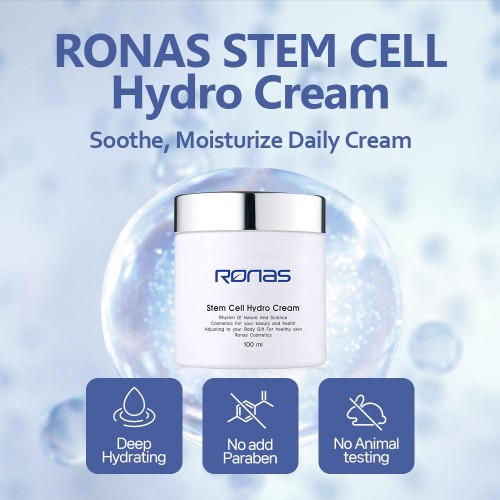 Ronas 幹細胞水份霜 100ML Ronas 幹細胞水份霜 100ML