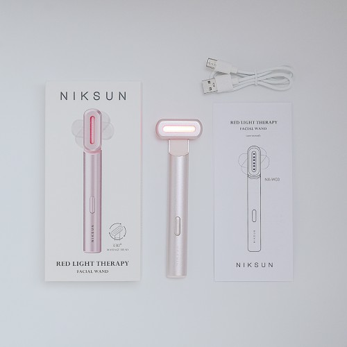 NIKSUN 紅光療法美顏儀 Red Light Therapy Facial Wand NIKSUN 紅光療法美顏儀 Red Light Therapy Facial Wand