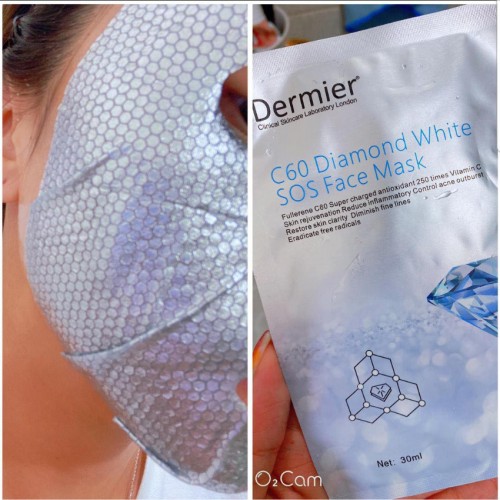 Dermier C60 閃鑽急救面膜 (1盒6塊) Dermier C60 閃鑽急救面膜 (1盒6塊)