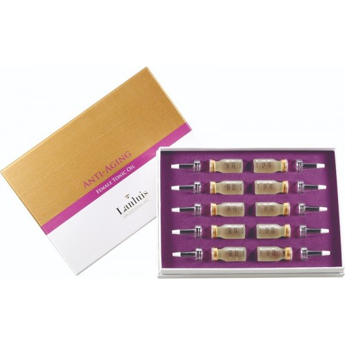 Lanluis Anti-Aging Female Tonic Oil 凍齡養潤油-金盒 (8ml x 10pcs) Lanluis Anti-Aging Female Tonic Oil 凍齡養潤油-金盒 (8ml x 10pcs)