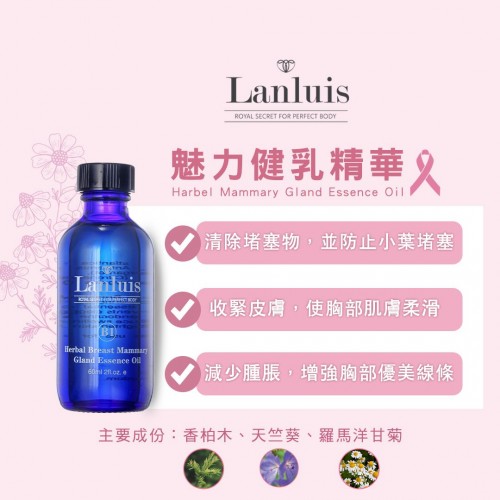 Lanluis 魅力療效油 60ml(B1 疏通/B2 提升/B3 豐盈) Lanluis 魅力療效油 60ml(B1 疏通/B2 提升/B3 豐盈)